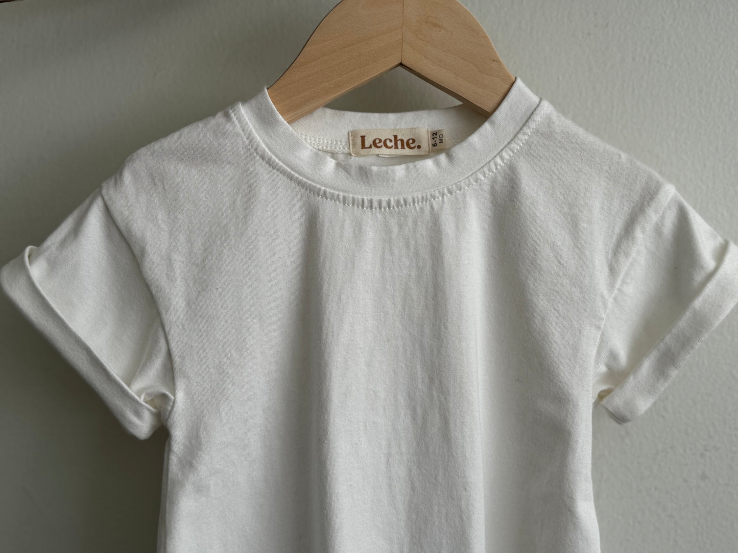 Milk Cuffed Tee