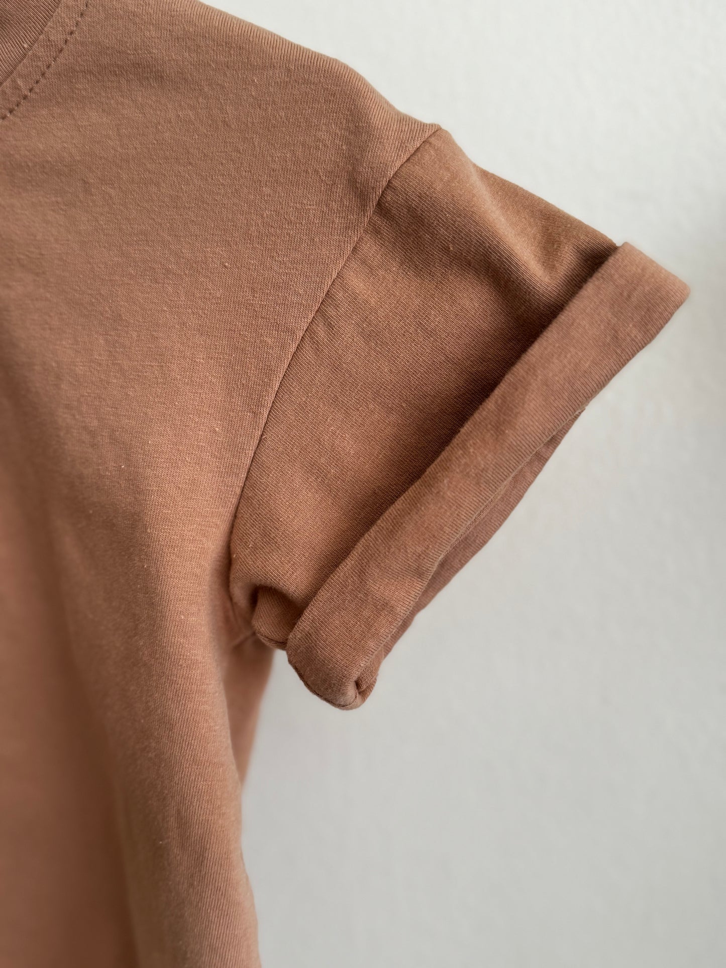 Mocha Cuffed Tee