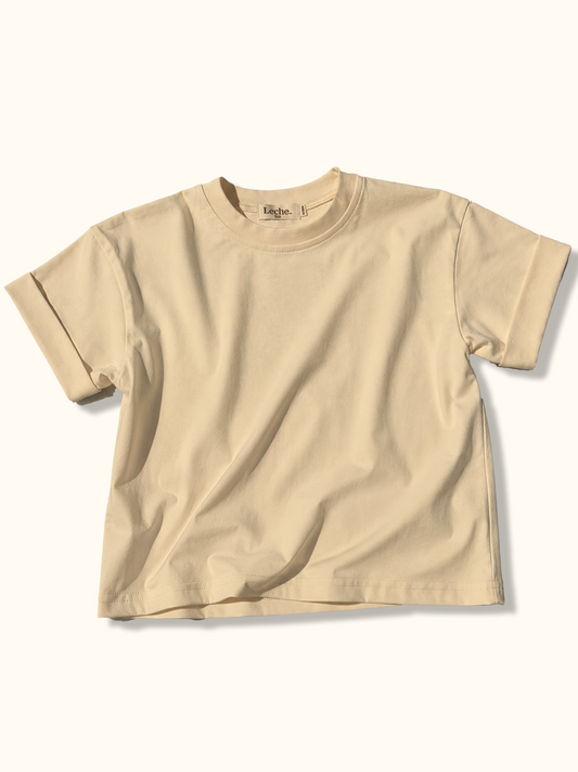Butter Cuffed Box Tee