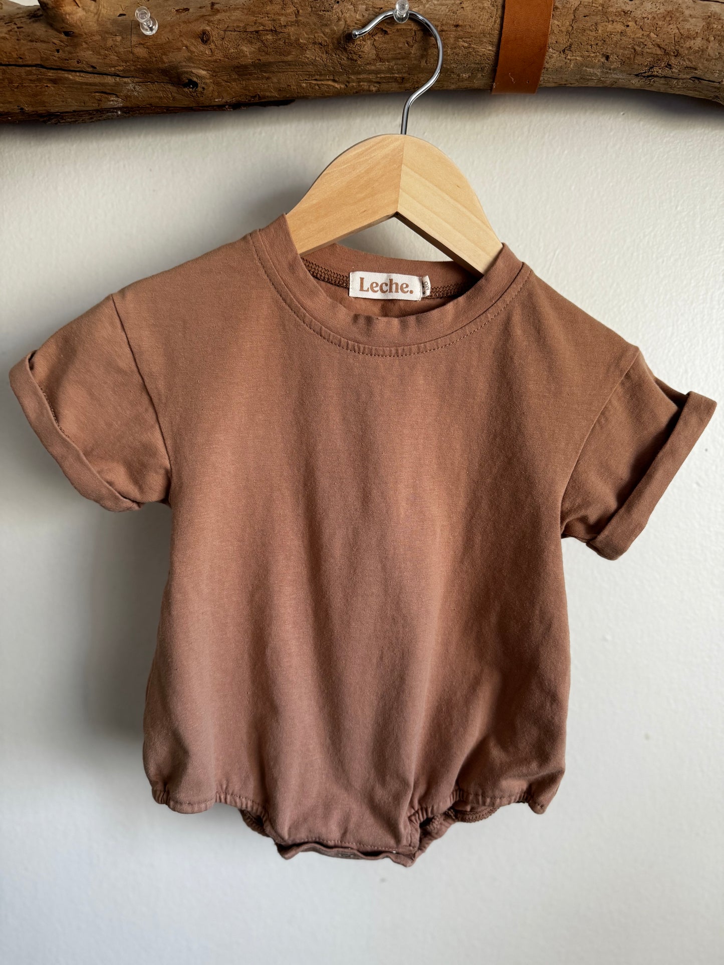 Mocha Cuffed Tee