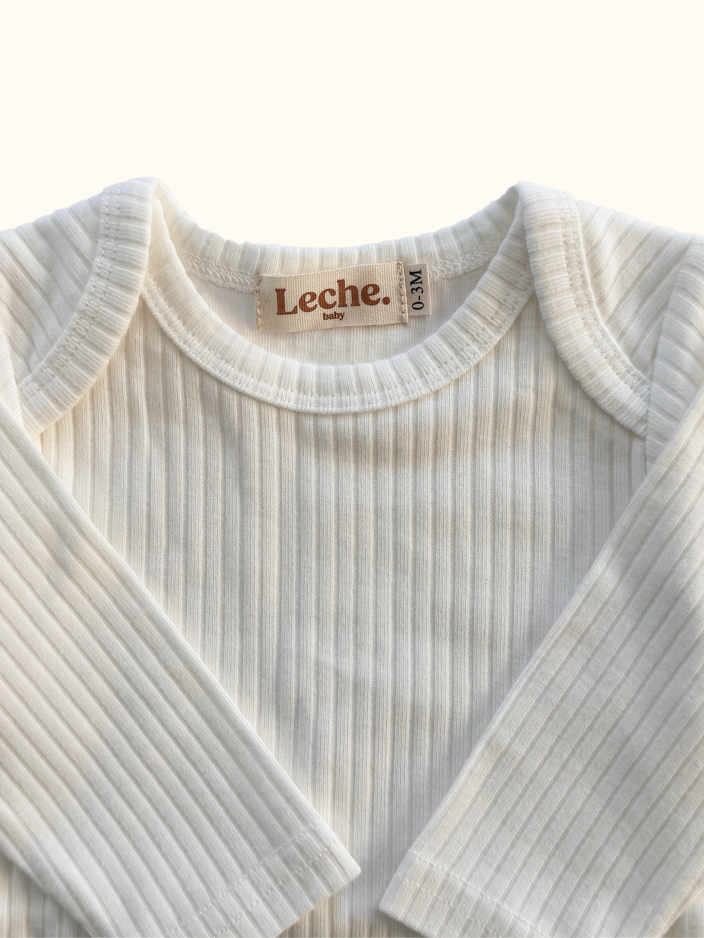 Ribbed Bodysuit | Milk