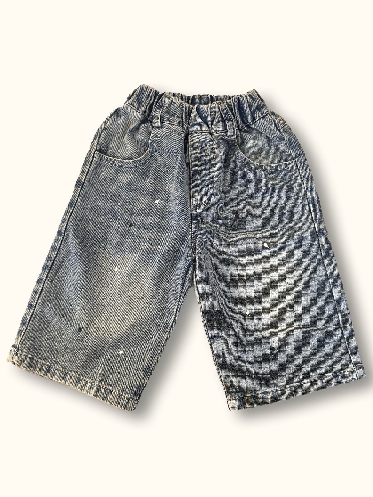 The Speckled Denim Pant