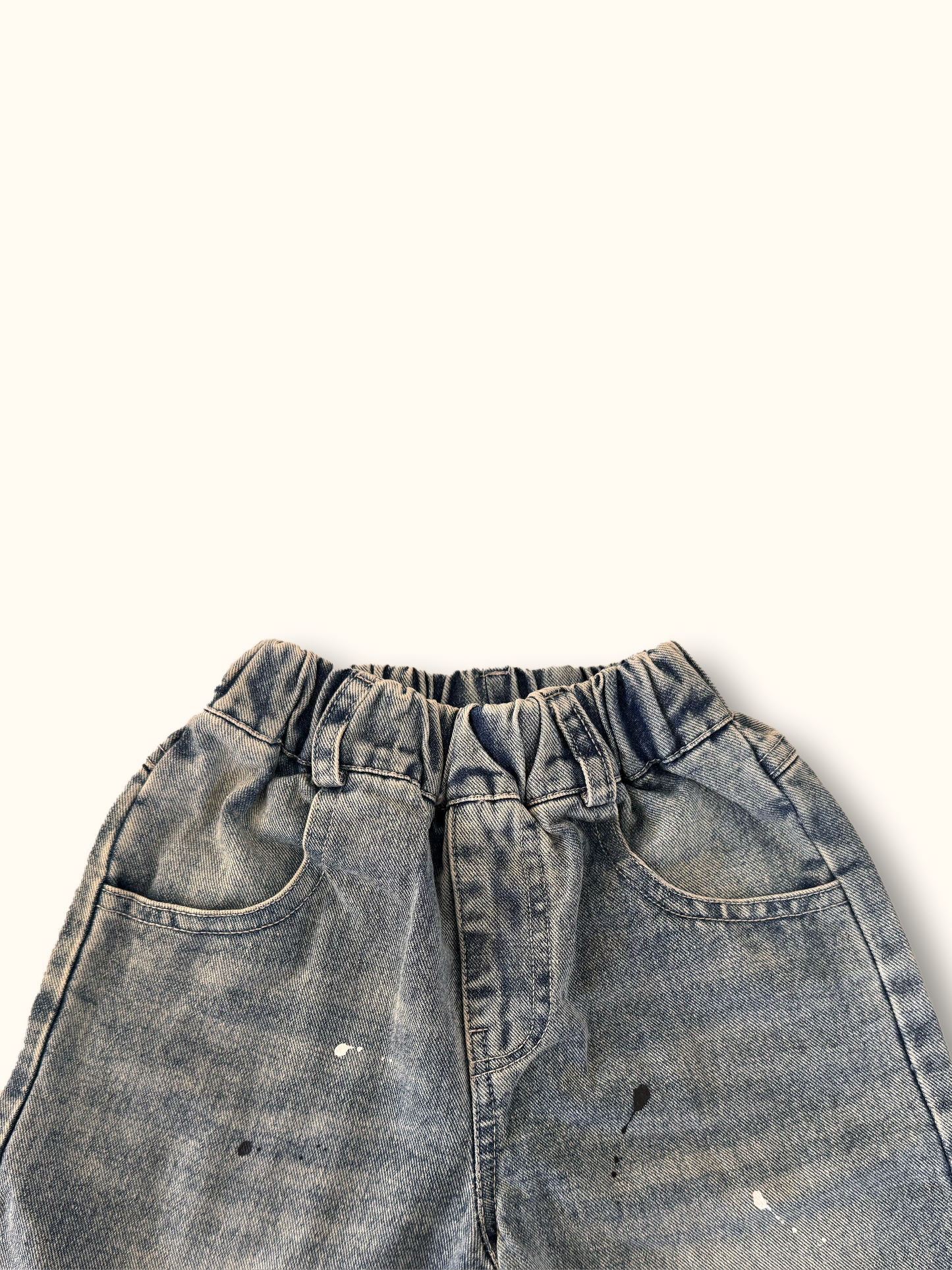 The Speckled Denim Pant