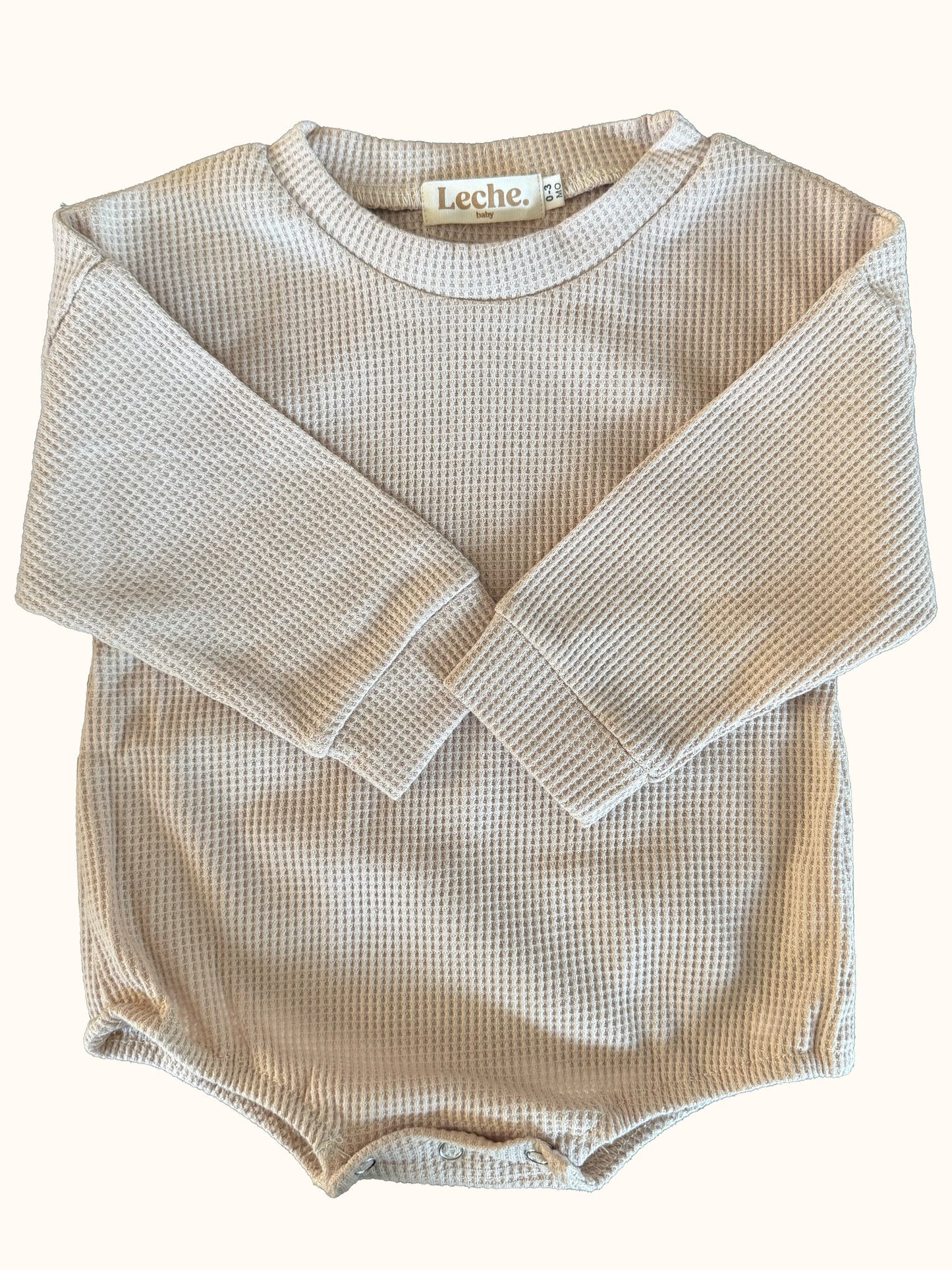 Cafe au Lait Waffle Bodysuit