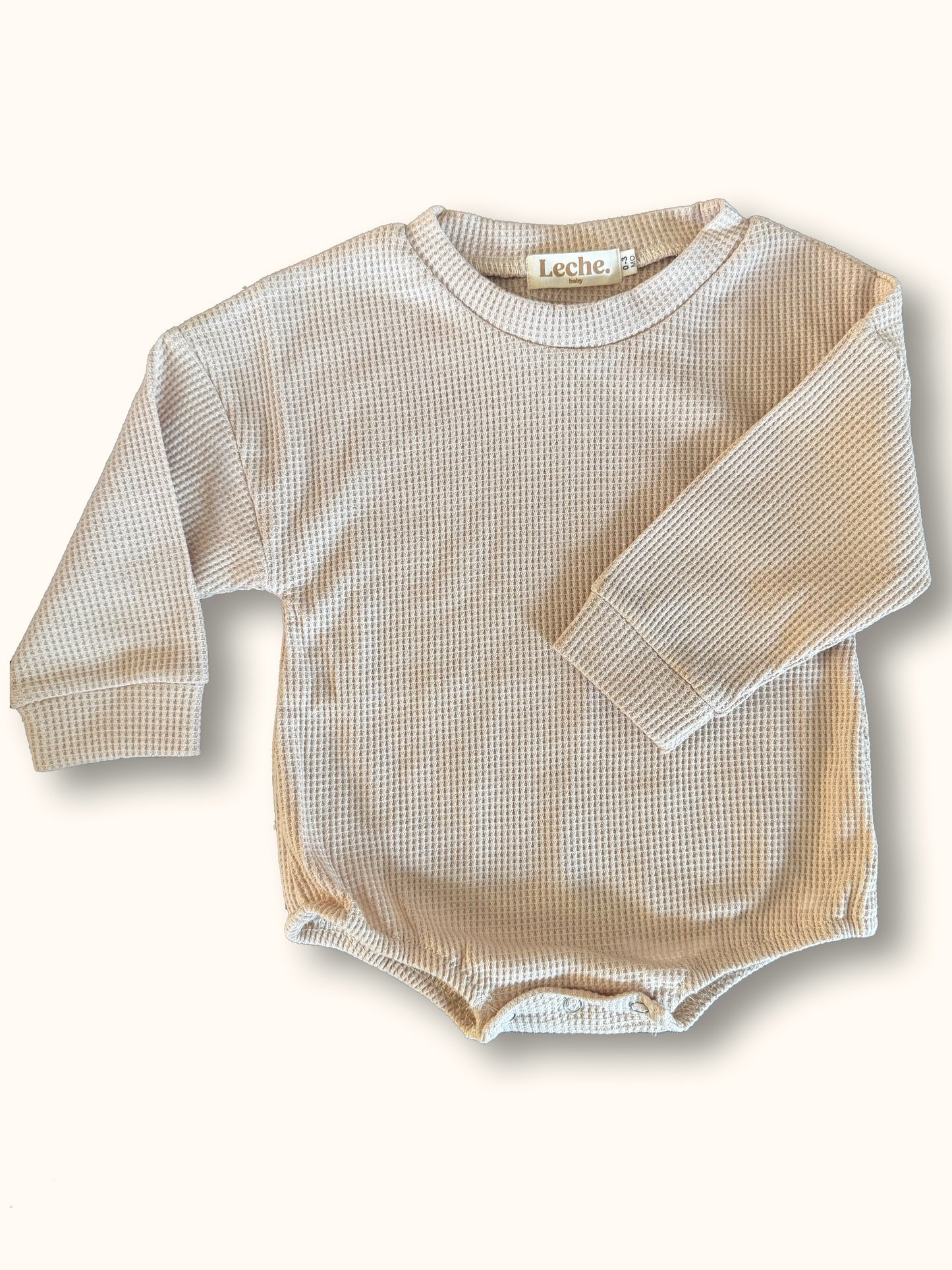 Cafe au Lait Waffle Bodysuit