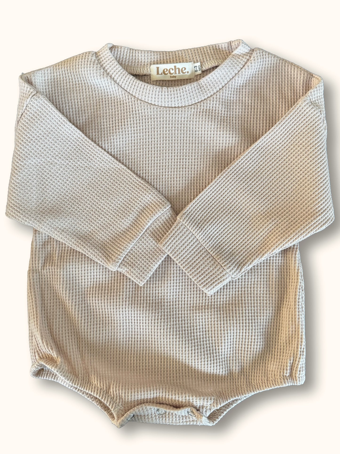 Cafe au Lait Waffle Bodysuit