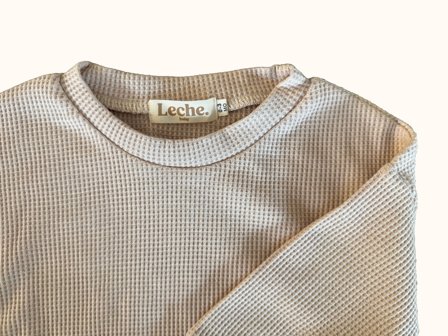 Cafe au Lait Waffle Bodysuit